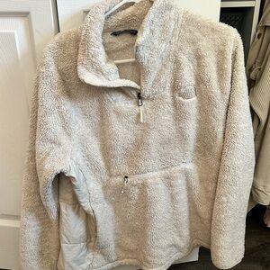 The North Face Off-White Fleece Jacket